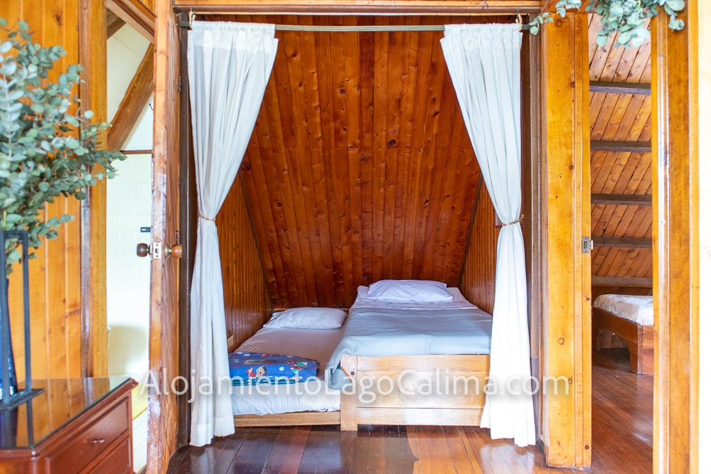 alcoba, cabaña 0006 en el Lago Calima