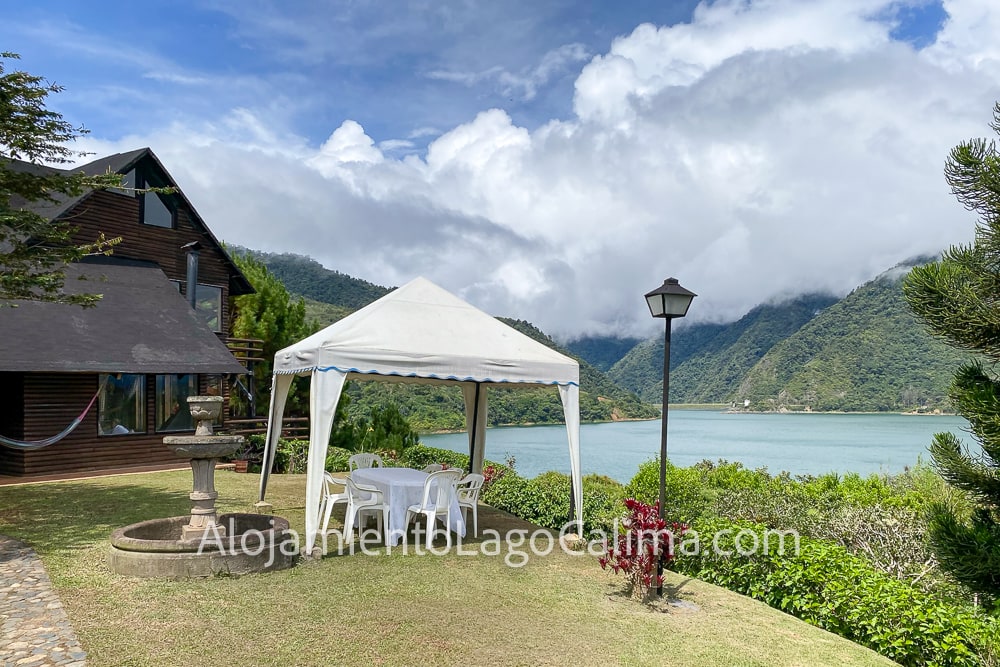 kiosko, cabaña 0006 en el Lago Calima
