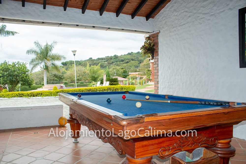 billar, Casa campestre 0009 en el Lago Calima