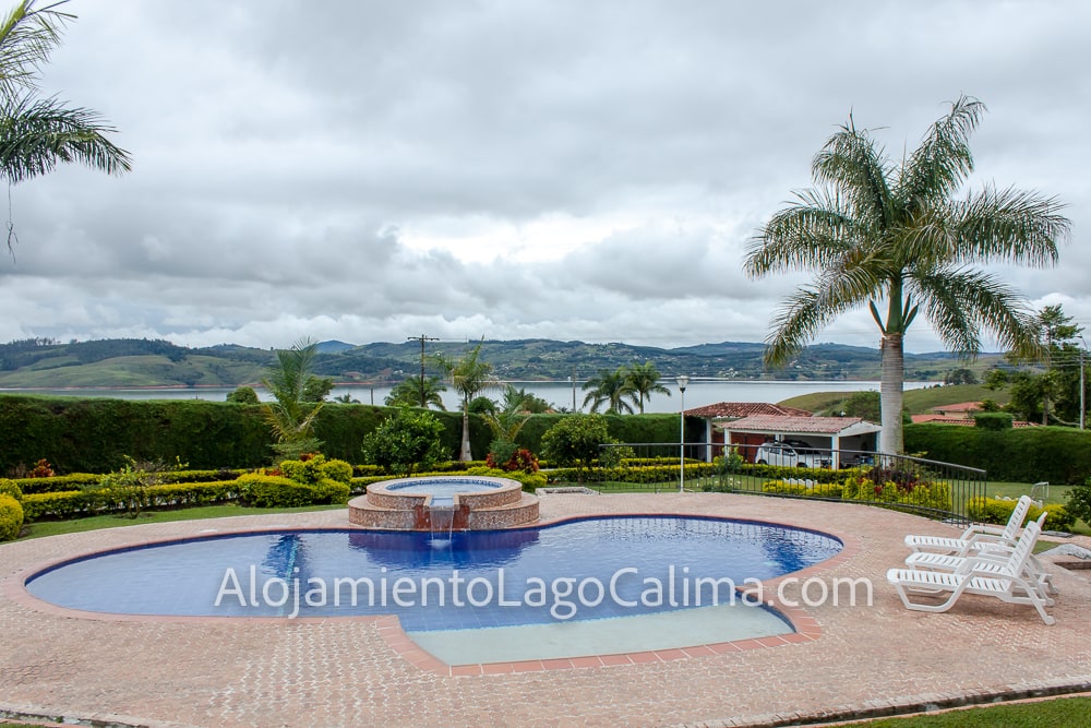 jacuzzi, Casa campestre 0009 en el Lago Calima
